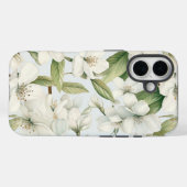 Elegante witte appelbloesem stoer Case-Mate iPhone case (Achterkant (horizontaal))