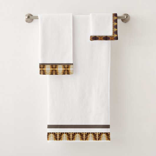 Elegante witte badhanddoeken set bad handdoek (Insitu)