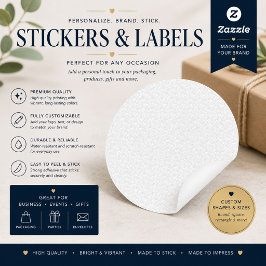 Elegante witte bloem sticker voor huwelijksgunst