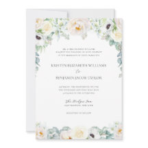 Elegante Witte Bloemen Fine Art Wedding