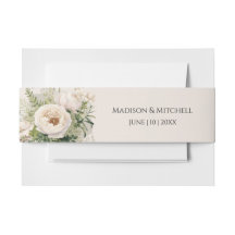 Elegante witte bloemenboeket waterverf