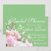 Elegante witte bloemenhortensia's vrijgezellenfees kaart (Voorkant / Achterkant)