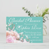 Elegante witte bloemenhortensia's vrijgezellenfees kaart (Staand voorkant)