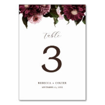 Elegante witte Bourgondische bloemenbruiloft