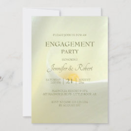 Elegante witte Calla Lily-huwelijksuitnodiging Kaart