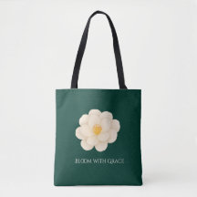 Elegante Witte Camellia Diep Groen Botanisch Bloei