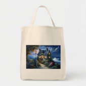 Elegante witte Canvas tas voor vrouwen (Voorkant)