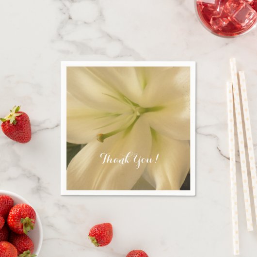 Elegante witte crème servetten (Insitu)