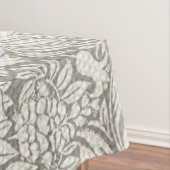 Elegante witte damast bloemenhuis decor tafelkleed (Voorbeeld)