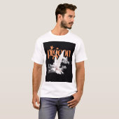 Elegante Witte Duif T-shirt (Voorkant volledig)