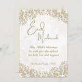 Elegante witte en grijze bloemkaart met feestelijk feestdagenkaart (Voorkant / Achterkant)