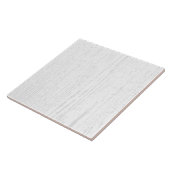 Elegante witte en grijze houtnerf tegeltje (Zijkant)