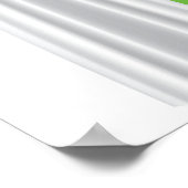 Elegante witte feesttent met gordijnen poster (Hoek)