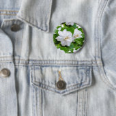 : "Elegante witte Gardenia Flowers Button (In situ)