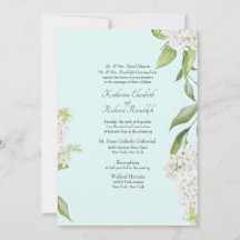 Elegante Witte Hydrangea Seafoam Bruiloft
