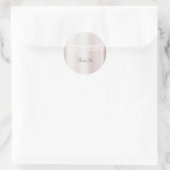 Elegante witte kant Bloemen bruiloft Sticker (Tas)