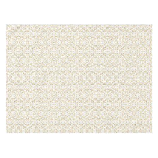 Elegante witte kant formeel tafelkleed (Voorkant (Horizontaal))