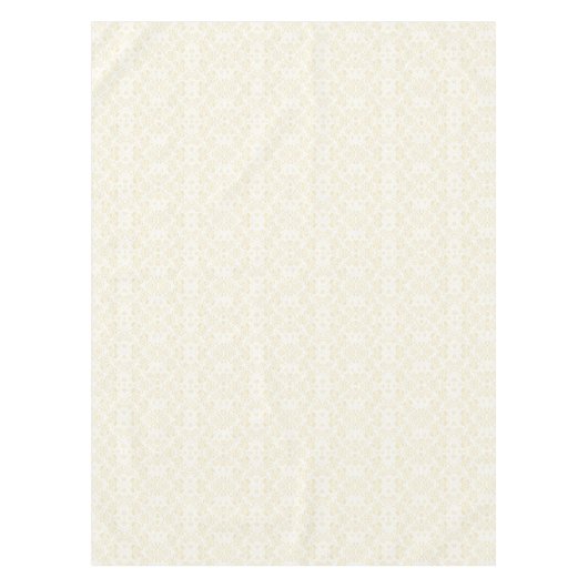 Elegante witte kant formeel tafelkleed (Voorkant)