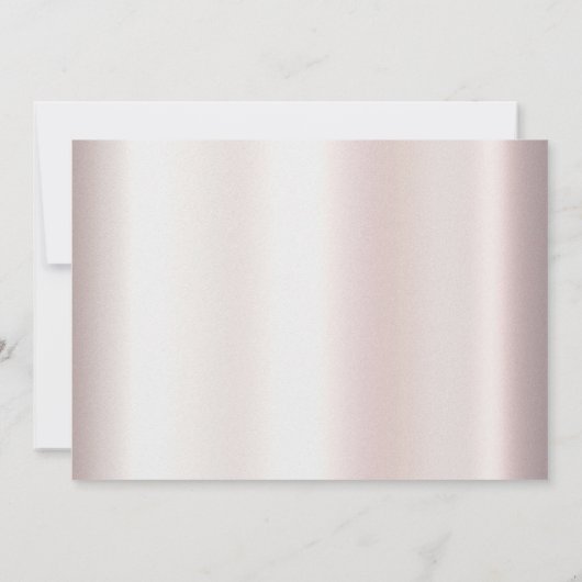 Elegante witte kantbloem Bewaar de datum Save The Date (Achterkant)