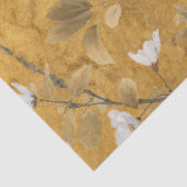 Elegante witte kersenbloemen tissuepapier (Detail)