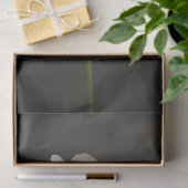 Elegante witte lelie decoupage tissuepapier (Geschenk)