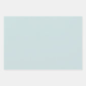 Elegante witte liefde Aqua Mint bruiloft Inpakpapier Vel (Voorkant 3)