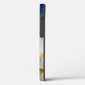 Elegante Witte Lotus Blauw Case-Mate iPhone Case (Achterkant / Links)