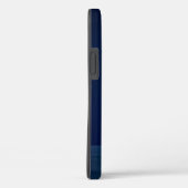 Elegante Witte Lotus Blauw Case-Mate iPhone Case (Achterkant / Rechts)
