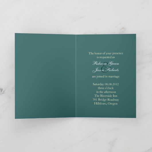 elegante  witte lully floral peace bruiloft (Binnen)