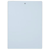 Elegante witte madeliefjes blauw klembord (Achterkant)