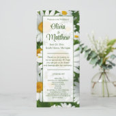 Elegante witte madeliefjes witte bloemenvelden gro (Staand voorkant)