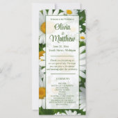 Elegante witte madeliefjes witte bloemenvelden gro (Voorkant)