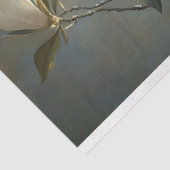 Elegante witte magnolia's decoupage tissuepapier (Detail)