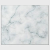 elegante witte marmer cadeaupapier (Vlak)