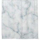 elegante witte marmer douchegordijn (Voorkant)