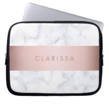 elegante witte marmer roos goudstrook