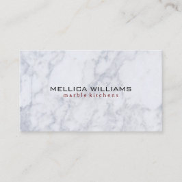 Elegante witte marmeren stenen achtergrond visitekaartje