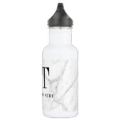 Elegante witte marmeren stenen waterfles cadeau (Rechts)
