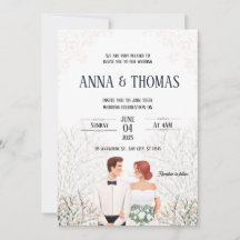 Elegante witte minimalistische bruiloft