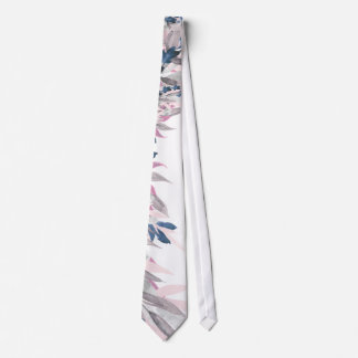 Elegante Witte Navy Blush Bruiloft Stropdas