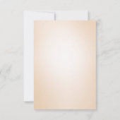 Elegante witte orchidee pampas save the date kaart (Achterkant)