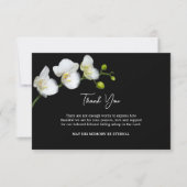 Elegante Witte Orchideeën Orthodox Christelijke Be Bedankkaart (Voorkant)