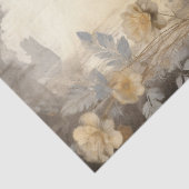 Elegante witte paard decoupage tissuepapier (Detail)