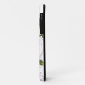 Elegante witte perzik sinaasappel blush rozen Case-Mate iPhone case (Achterkant/links)