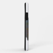 Elegante witte perzik sinaasappel blush rozen Case-Mate iPhone case (Achterkant/rechts)