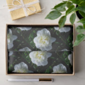 Elegante witte pioen bloemenwitte bloem foto tissuepapier (Geschenk)