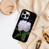 Elegante Witte Pioen Een Unieke Bloem  Case-Mate iPhone Case