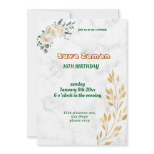 Elegante witte roos bloem 16e verjaardag