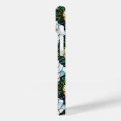 Elegante Witte Roos Bloem Case-Mate iPhone Case (Achterkant / Links)