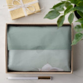 Elegante witte roos botanisch tissuepapier (Geschenk)